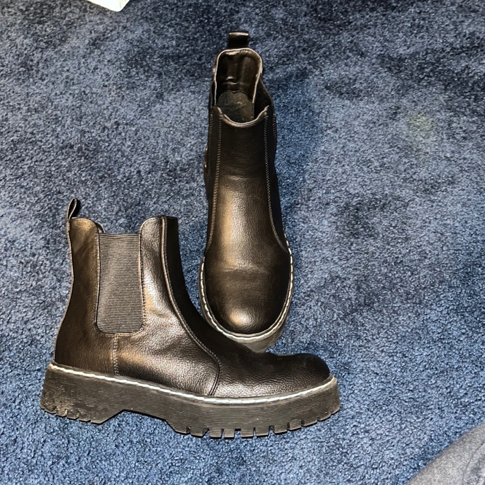 Black boots